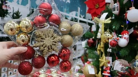 Елочные игрушки в фикс прайсе