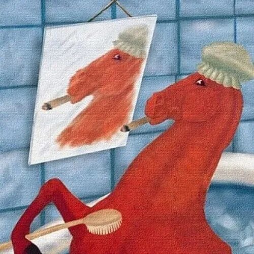 Пародия конь. Пепе картина. Купание красного коня картина. Картина красный конь петрова водкина. Купание красного коня в ванной.