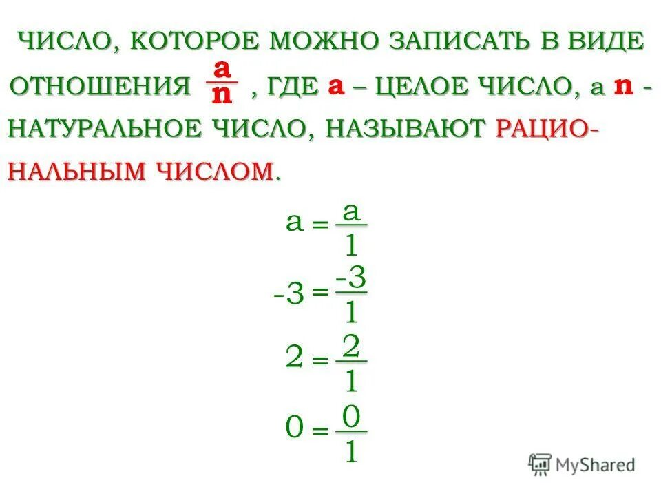 Запись рационального числа в виде отношения двух чисел. Рациональные числа. Презентация на тему рациональные числа. Правило рациональных чисел.