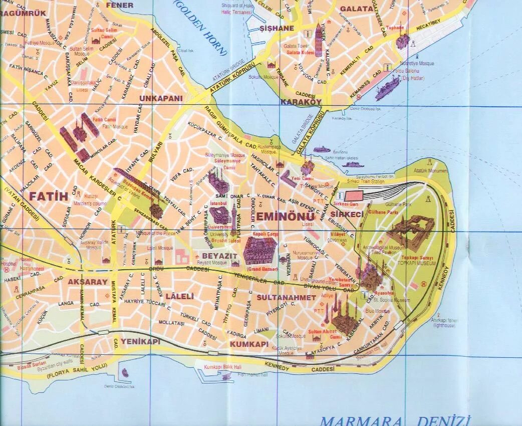 В каком районе жить в стамбуле. Султанахмед район в Стамбуле.карта. Султанахмет на карте Стамбула. Старый город Султанахмет Стамбул на карте. Район Лалели в Стамбуле на карте.