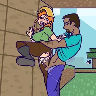 Minecraft steve x alex porn. 