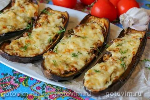 Вкусное блюдо из баклажанов в духовке