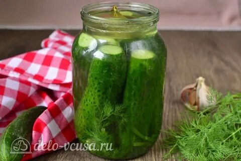 Рецепт огурцов с холодной водой