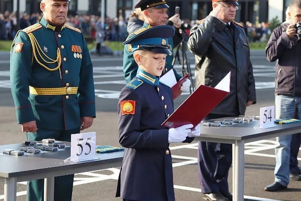 Сайт кемеровского президентского кадетского