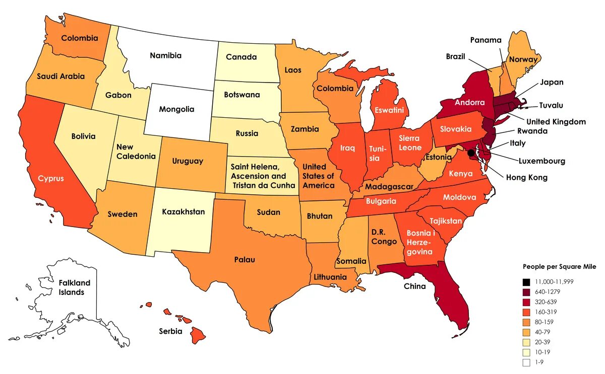 США density Map 2021. Карта плотности населения США 2022. Карта плотности населения США по Штатам. Карта плотности населения США по Штатам 2022. City population country