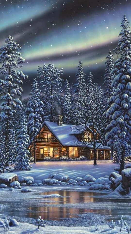 Зимний новогодний пейзаж. Живые обои зима. Обои на телефон зима живые вертикальные. Зимние обои на андроид. Новогодний лес заставка на телефон.