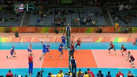Первая олимпийская игра по волейболу