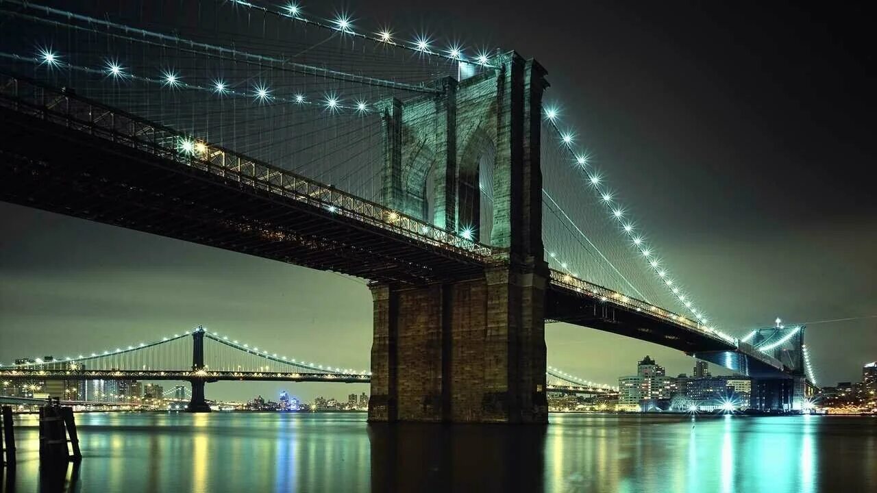 Бруклинский мост фото высокое качество Картина бруклинского моста маслом купить купить по низкой цене на Яндекс Марке