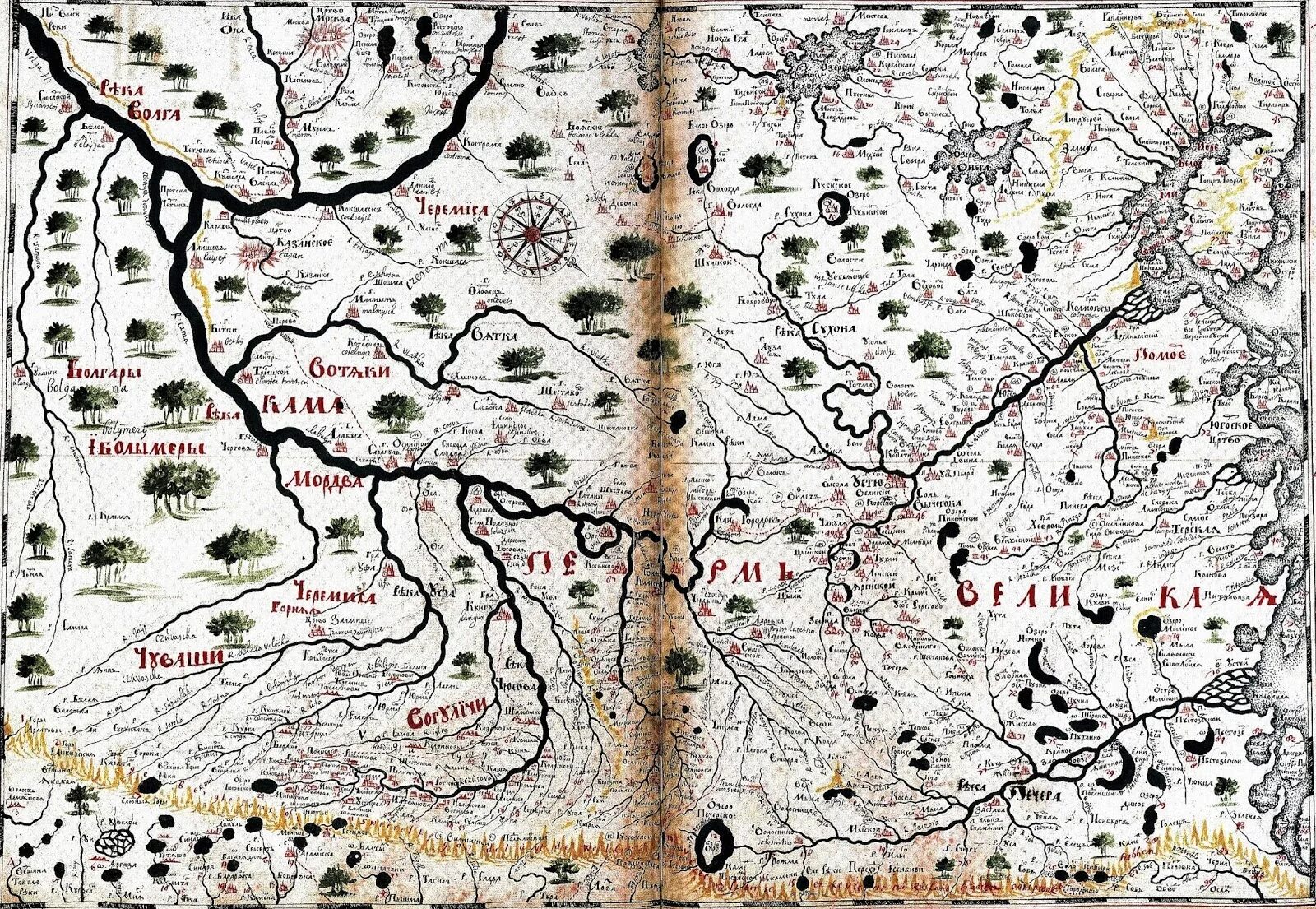 Карты ни. Атлас ремезова 1701. чертёжная карта сибири с.ремезова 1701 г. чертёжная книга сибири с.ремезова 1701 г. ремезов семен ульянович карты 1701.