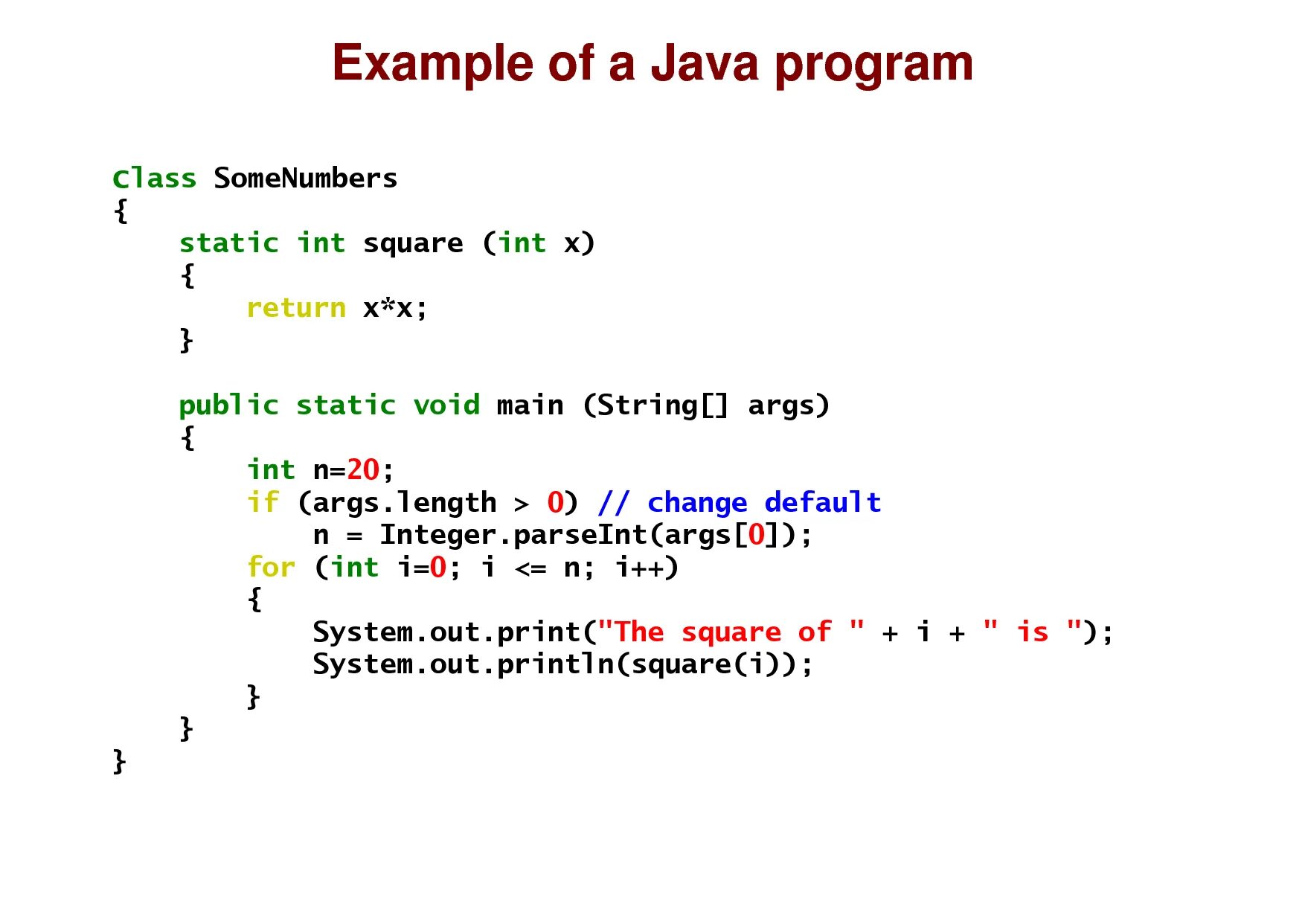 Javascript integer