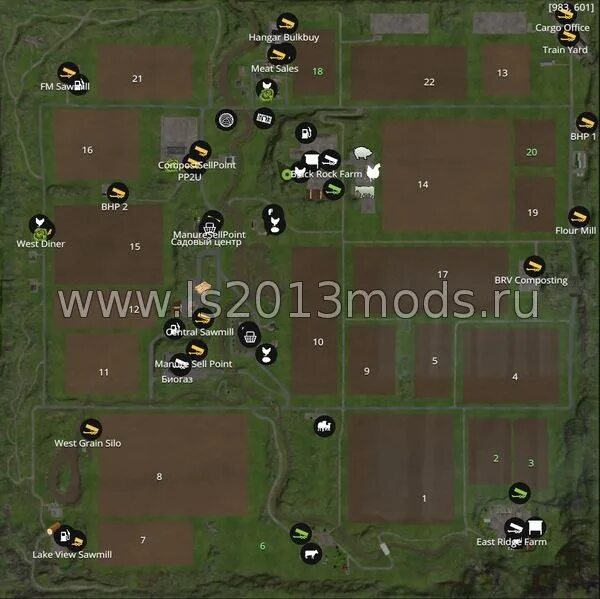 Карта Multifruit Production Map v2 fs15. Карты для ФС 22 С большими полями x8. Огромная карта для ФС 15. Карты с большими полями для ФС 17.