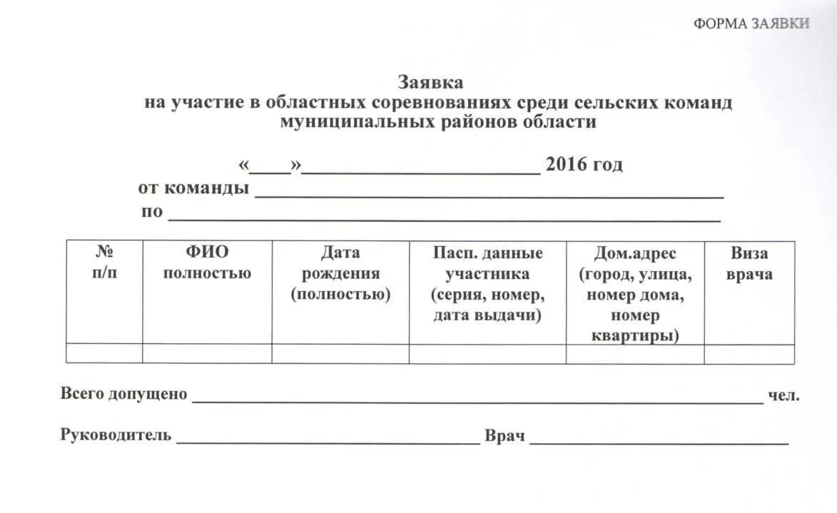 Форма заявки на участие в соревнованиях. Заявка на соревнования образец. Заявка на участие в соревнованиях. Заявка на участие в соревнованиях образец. Заявка на электронный конкурс состоит из