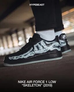 Nike air force skeleton