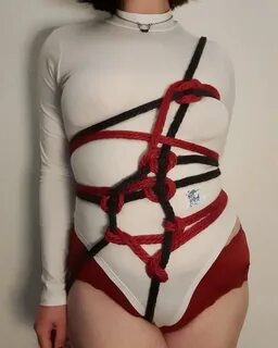 A little asymmetric body harness.