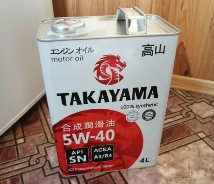 Масло японских машин. Моторное масло Takayama 5w-40. Takayama 5w-40 API SN/CF. Takayama 5w-40 API SN/CF, 4 Л. Takayama 5w40 пластик.