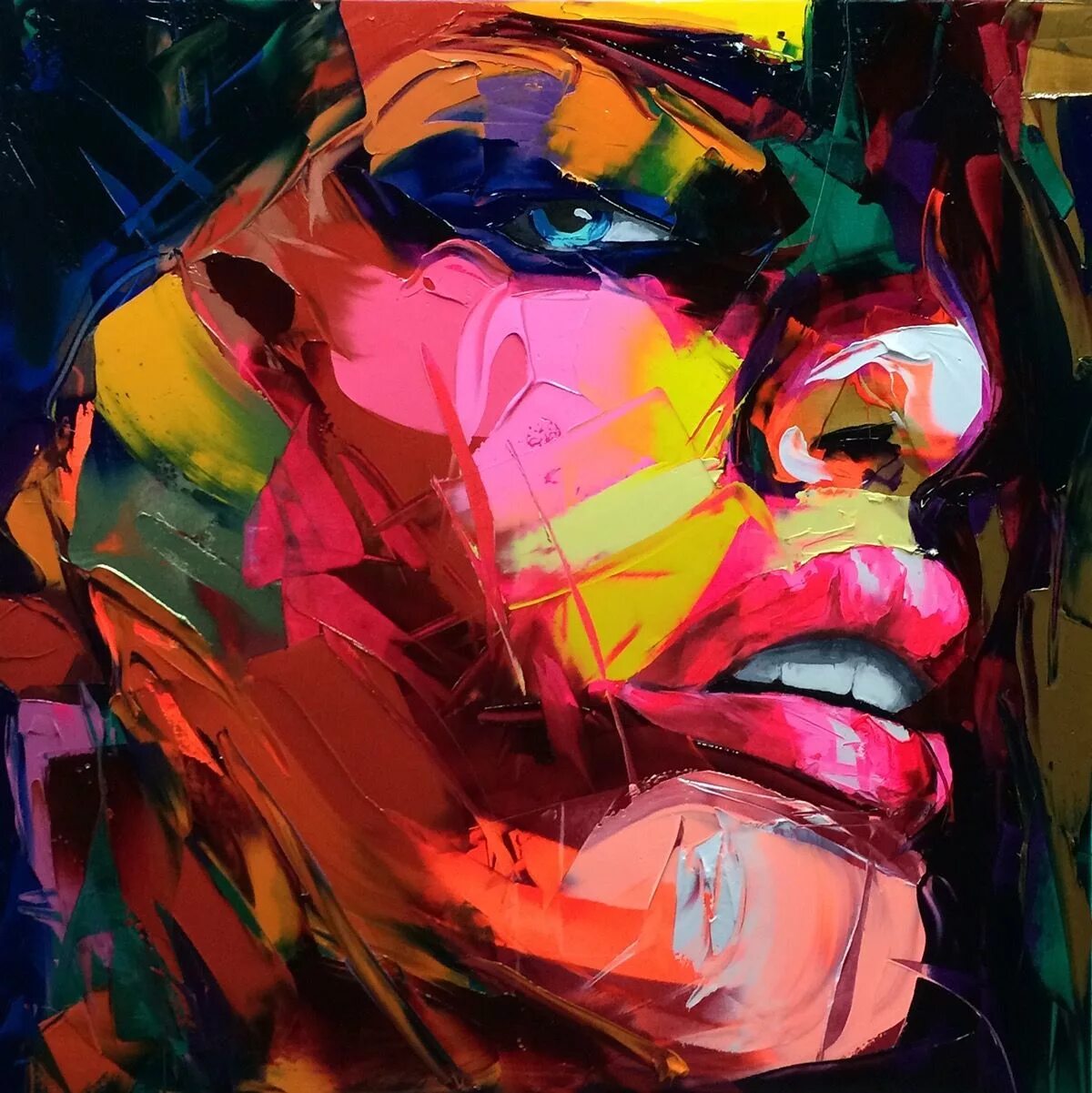 Современные картины стильные. Francoise Nielly стиль.