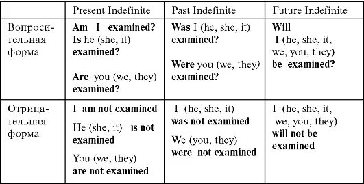 Предложения past indefinite