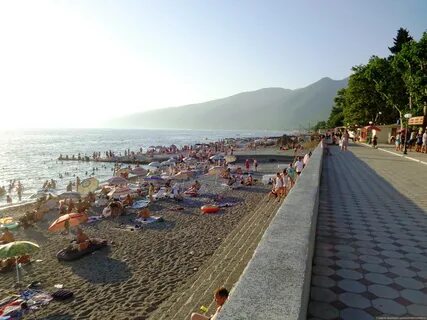 Пляжи гагры отзывы