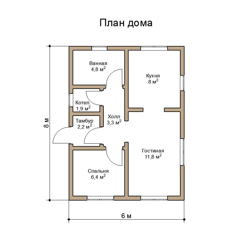 Проект дома 3 5 на 7. Дом 6х8 одноэтажный планировка. Чертеж дачного домика 6х8. Планировка дома 6 на 8 одноэтажный. Проект дома 6 на 8 одноэтажный.