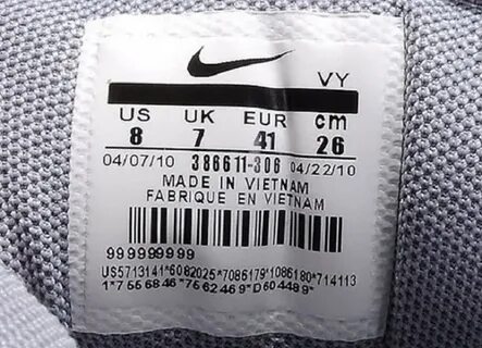 Nike made in vietnam