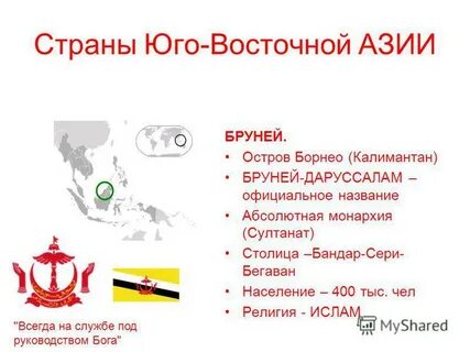 Абсолютные монархии юго восточной азии
