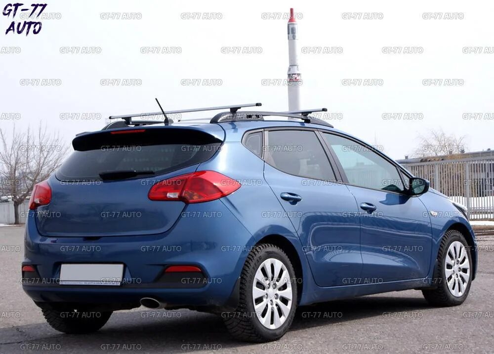 Покупка установка рейлингов от aps163.ru - KIA Ceed (2G), 1,6 л, 2012 года аксес