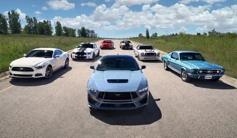 Седьмое поколение ford mustang
