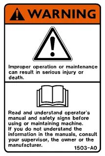 Read the warning