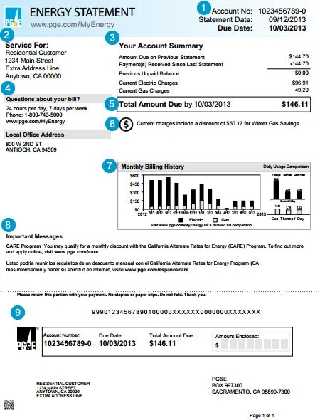 Azerbaijan Utility Bill примеры. Azeriqaz Utility Bill примеры. Azerenerji Utility Bill примеры. Gas and Electric Statement PGE. Pg statement