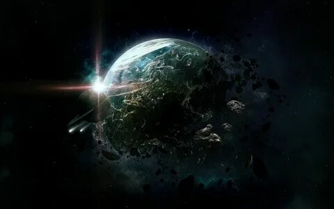Destroyed universe