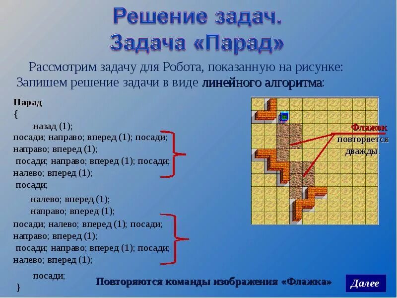 Линейный алгоритм для исполнителя робот. Линейный алгоритм робот. составление линейных алгоритмов для исполнителя робот. линейные алгоритмы для исполнителя робот. решение задач.. вспомогательный алгоритм робот.