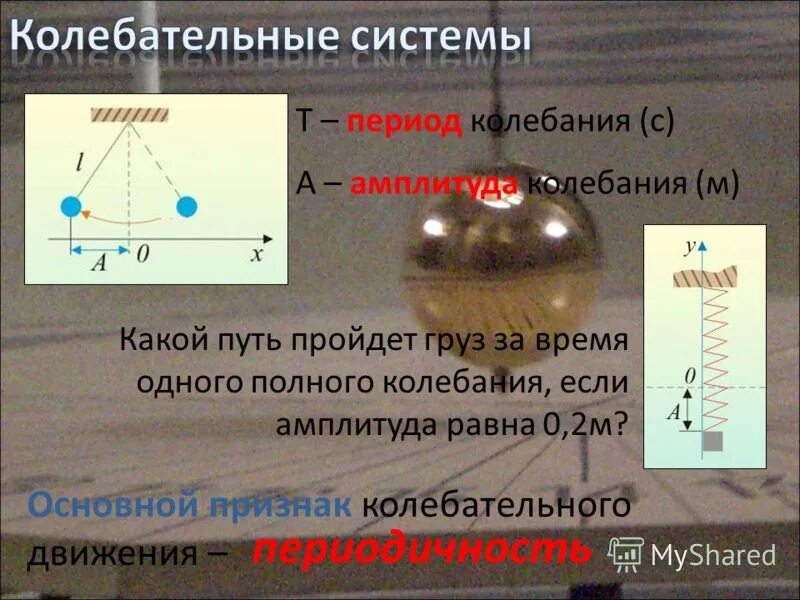 Путь за период колебаний. Путь за полное колебание. амплитуда одного полного колебания р. путь за одно колебание равен.