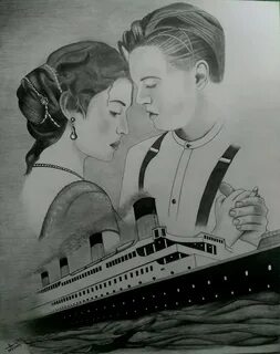 Рисунок титаника