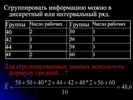 Сгруппируй данные по интервалам