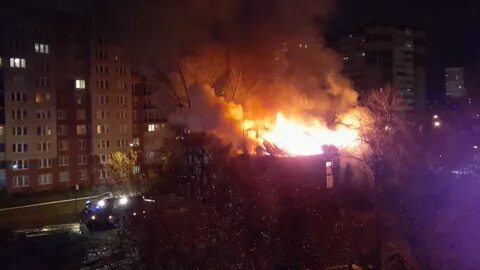 Горит уралмаш