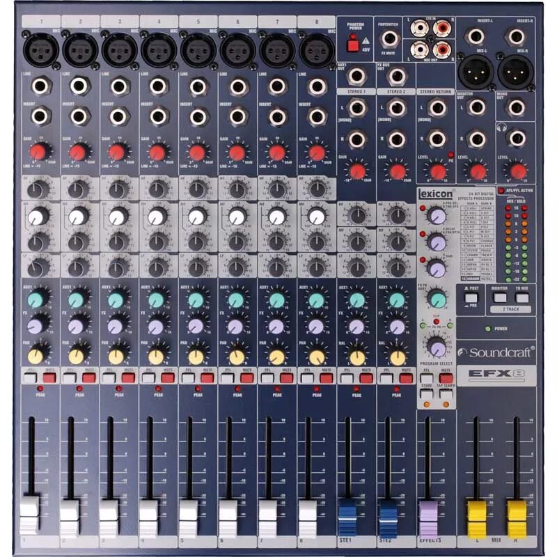 Soundcraft mfx 12. Мишерный пульт саундкрафт ефк8. Микшер саундкрафт efx8. Soundcraft efx8. Пульт саундкрафт efx8.