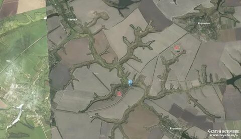 Спутник белгородская область карта реальная