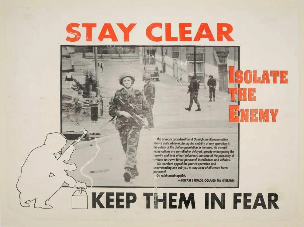 Stay clear. Ira плакаты. Ирландские плакаты Ира. Ирландская Республиканская армия плакаты. Постеры Ира.