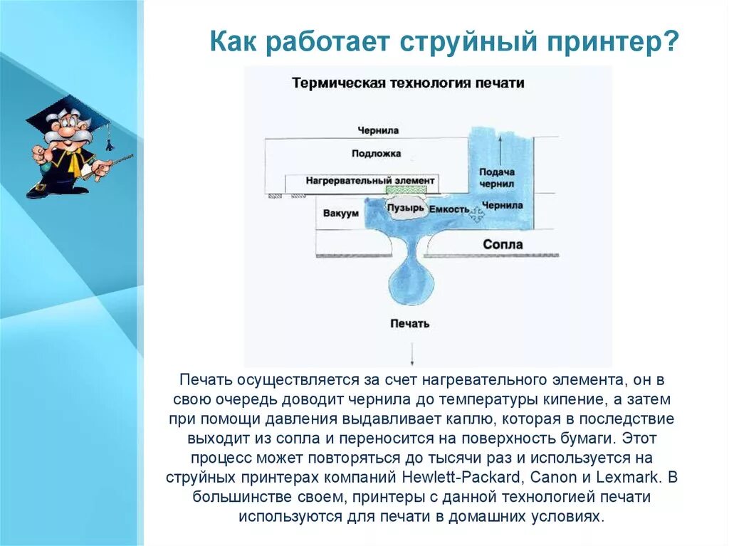 Принцип действия струйного принтера физика. Принцип работы струйного принтера схема. Струйный принтер принцип работы. Струйный принтер устройство и принцип работы. Струйный принцип работы.