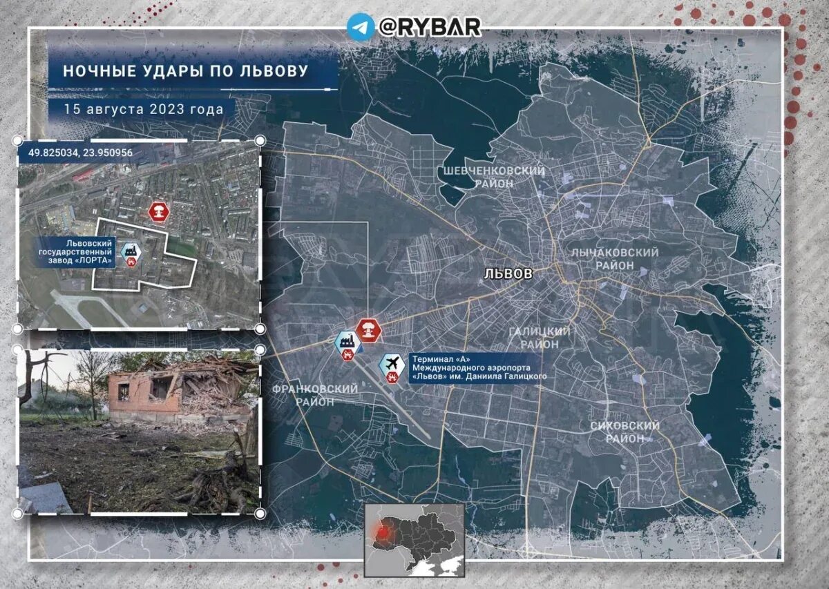 Массированный удар по территории украины сегодня