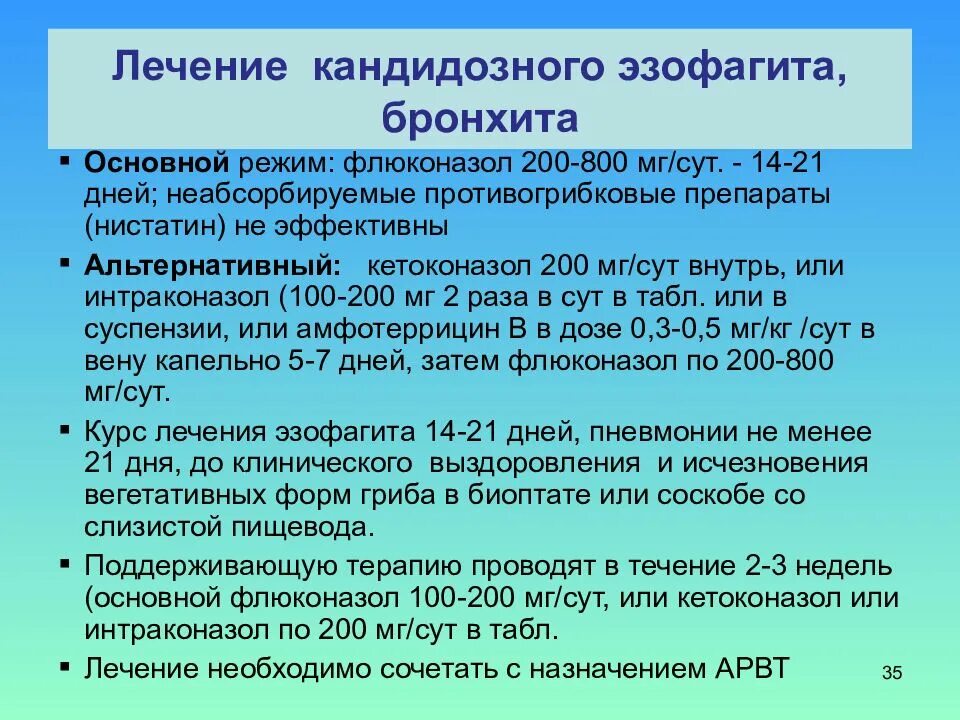 Лечение эзофагита пищевода схема лечения. Схема лечения эзофагита. Кандидозный эзофагит лечение. Терапия кандидозного эзофагита.