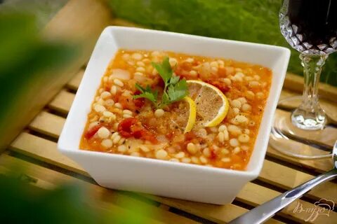 Суп с кускусом и курицей