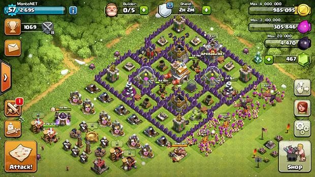 Clash of clans последнюю версия андроид. Обновить клэш оф кланс на андроид.