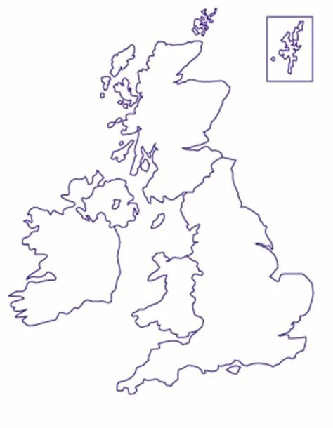 Контурная карта Великобритании. Контруная карт авлеикобритании. Карта Великобритании контурная карта. Карта Великобритании пустая.