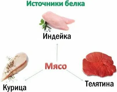 Сколько белка в индейке