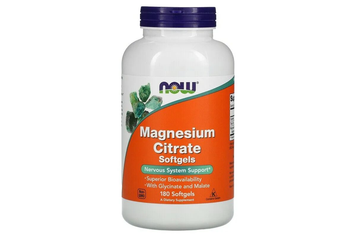 Magnesium Citrate 180. Магнезиум цитрат капсулы. Магний цитрат Now 400. Now foods Magnesium Citrate 180 Softgels. Магний now купить