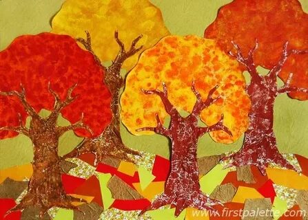 Осенняя аппликация рисунок