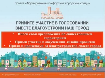Формирование комфортной городской среды дворовые территории