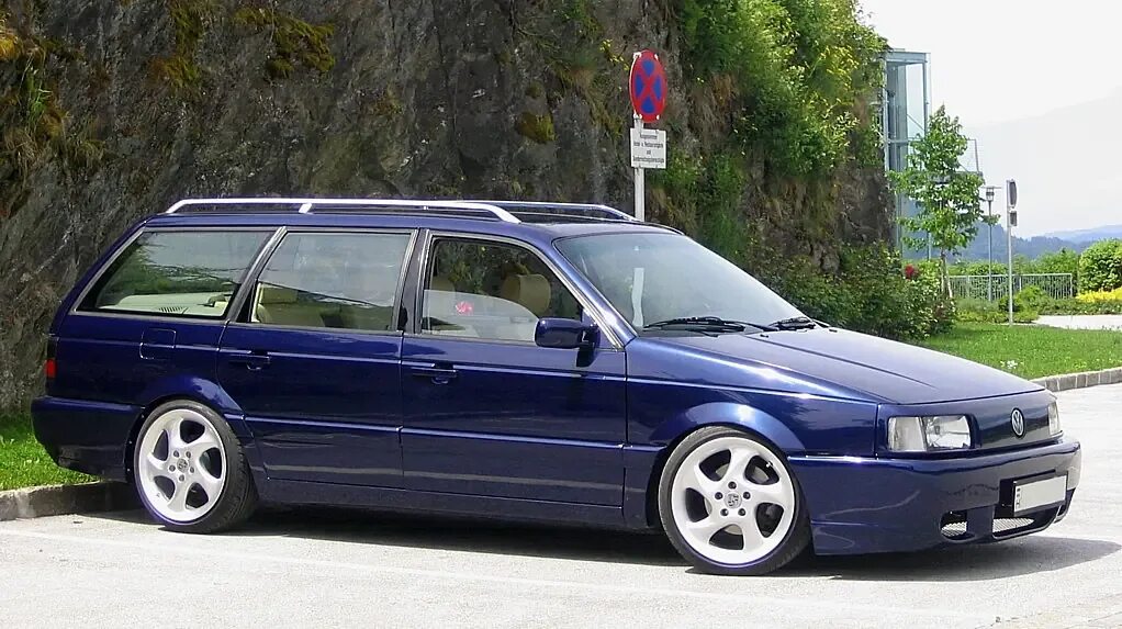 Немного фото Пассатов. - Volkswagen Passat Variant (B3), 2,9 л, 1989 года фотогр