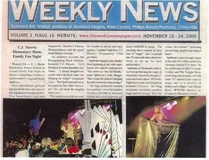 The week newspaper